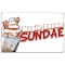Signmission Maple Bacon Sundae Banner Concession Stand Food Truck Single Sided B-60 Maple Bacon Sundae19 - alternate 1